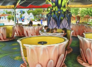 Attrazioni Rainbow Magicland, Tazze Pazze