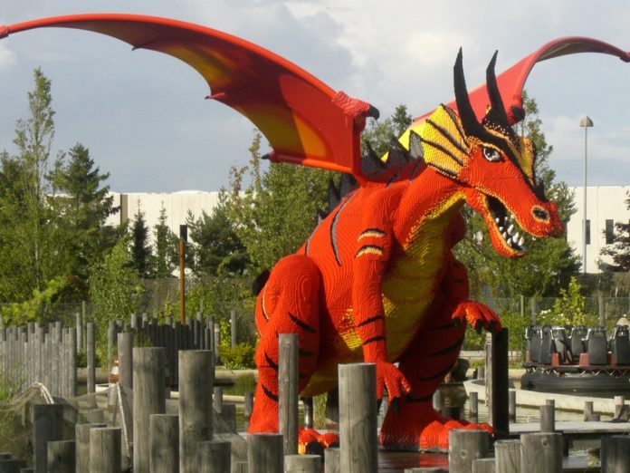 The Dragon legoland billund