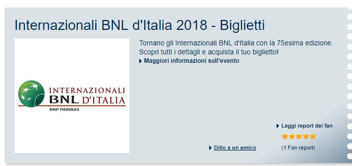 biglietti internazionali