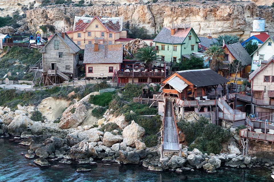 malta set film, popeye village